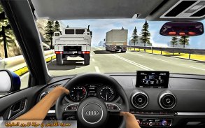 مجنون سباقات السيارات المرور سيارة القيادة ألعاب screenshot 7