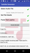 LRC Generator : AUDIO,MP3 - LRC screenshot 2