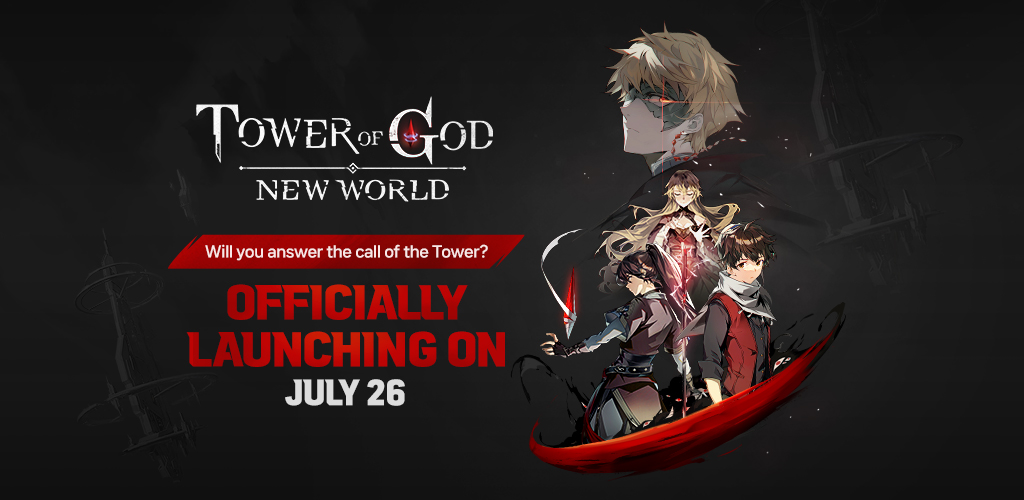 Tower of God New World Idle RPG Officially Launches on July 26