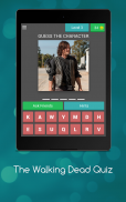 The Walking Dead Quiz Game screenshot 3