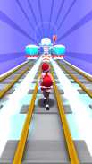 Subway Santa Princess Runner screenshot 5
