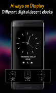 Amoled Clock Always on display screen screenshot 0