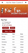 Kai Fan Asian Cuisine screenshot 1