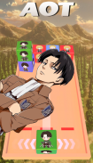 Attack on Titan 2048 3D Puzzle screenshot 0