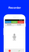 Voice Record - Translator Free screenshot 3