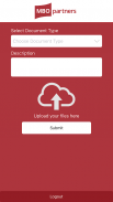 MBO Partners Document Upload App screenshot 2