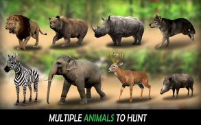 Real Jungle Hunting 2019 Sniper Hunter Safari screenshot 4