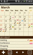 NoteCalendar screenshot 0