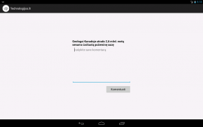Technologijos.lt aplikacija screenshot 0