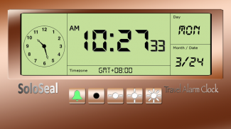 Travel Alarm Relógio screenshot 0