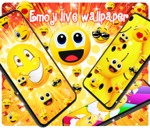 Emoji live wallpaper screenshot 6