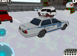 Car winter parking - 3D game screenshot 9