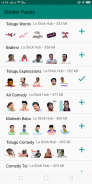 WA Telugu Funny Stickers screenshot 2