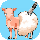 Shearing Wool Factory Icon