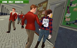 High School Gangster Bully Fights Karate Girl Game screenshot 2