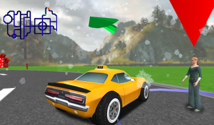 3D Santa Taxi Fahren screenshot 16