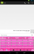 Pink Glitter Keyboard screenshot 9