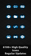 Delight Blue Icons screenshot 0