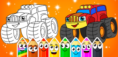 Coloring book : Transport