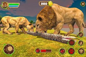 Furious Lion Vs Angry Anaconda Snake screenshot 7