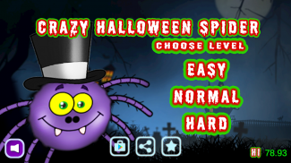 Crazy Halloween Spider: Reflex,Fun,Action Test screenshot 2