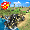 Army Jeep Driver Offroad Icon