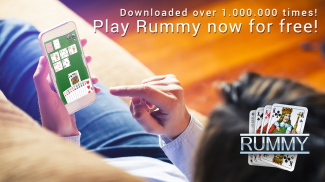 Jogo de cartas off-line Rummy screenshot 0