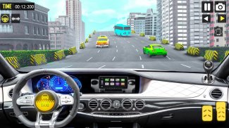 Car Driving School Taxi Games screenshot 1