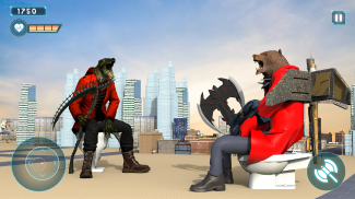 Toilet Rope Monster Game 3d screenshot 5