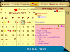 Menstrual Cycle Calendar screenshot 10