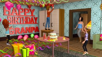 Grandpa Surprise Birthday Sim screenshot 4