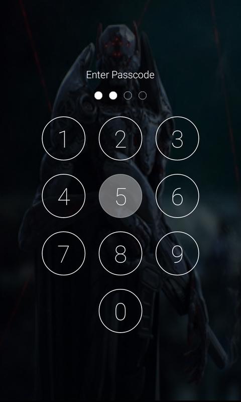Cyborg Lock Screen Cyborg Pattern Passcode Keypad APK para Android -  Download