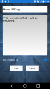 NFC NDEF Tag Emulator screenshot 2