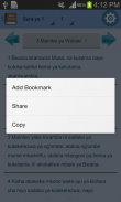 Swahili Bible Offline screenshot 11