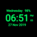 Digital Clock Live Wallpaper