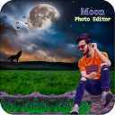 Moon Night Photo Editor Icon