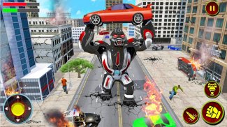 Angry Gorilla Robot Truck Game screenshot 3