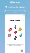 All social media browser in on screenshot 3