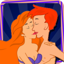 Kissing Game-Mermaid Love Fun Icon