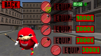 Ugandan Simulator. Knuckles 3D screenshot 1