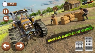 Nyata Traktor Pertanian Permainan 2020 screenshot 3