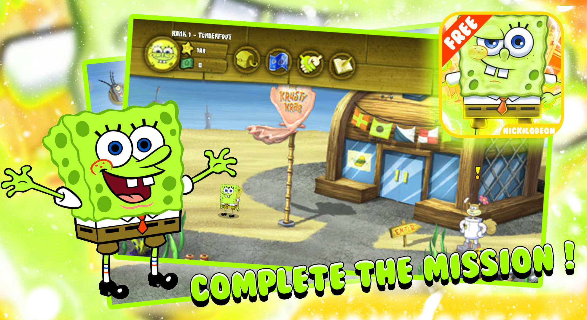 Amazing Spongebob Adventure - Загрузить APK для Android | Aptoide