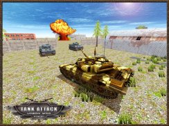 Tank Attack Urban War Sim 3D screenshot 8