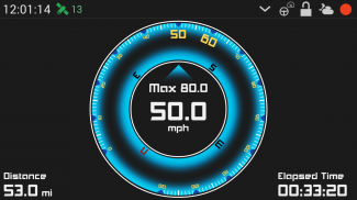 GPS HUD Speedometer screenshot 1