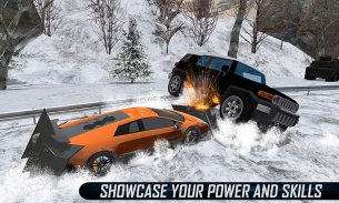 غاضب الموت سباق السيارات الثلوج معركة سيارات معركة screenshot 7