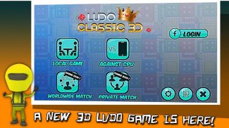 Ludo Classic 3D Board King 2018 screenshot 4