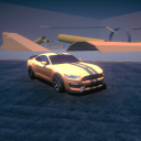 Ford Mustang GTR American Muscle Car Simulator 3D Icon