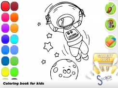 aliens coloring book screenshot 7