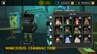 Pixel Z Gunner 3D - Battle Survival Fps screenshot 2