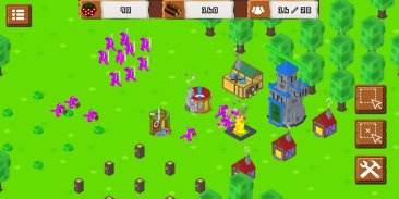 Pixel Tribe Battle 3D RTS screenshot 4